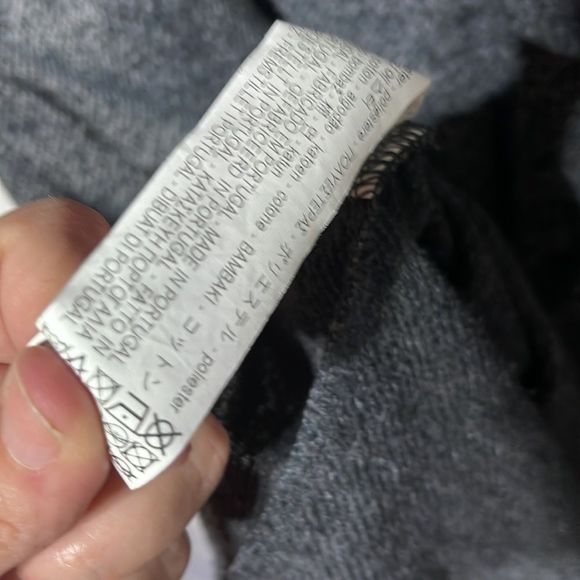 Oversized | Zara Gray Look at Me and See The Future Sweater Dress Small - Picture 11 of 11